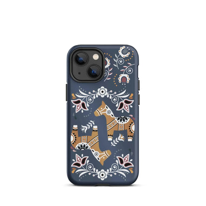 Swedish Dala Horse Tough MagSafe iPhone® Case - The Global Wanderer