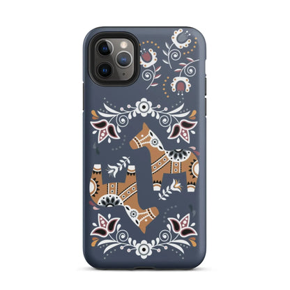 Swedish Dala Horse Tough MagSafe iPhone® Case - The Global Wanderer