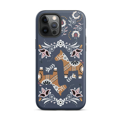 Swedish Dala Horse Tough MagSafe iPhone® Case - The Global Wanderer