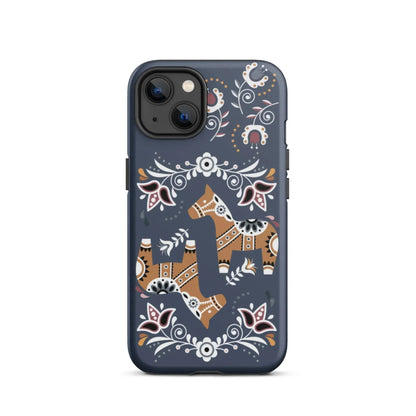 Swedish Dala Horse Tough MagSafe iPhone® Case - The Global Wanderer