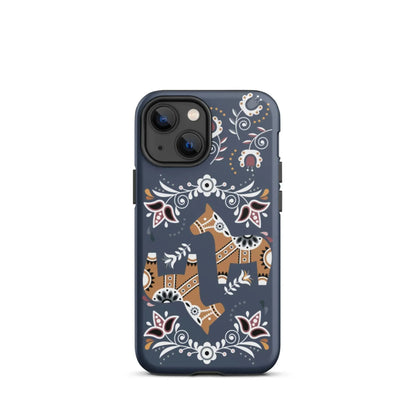 Swedish Dala Horse Tough MagSafe iPhone® Case - The Global Wanderer