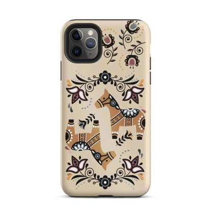 Swedish Dala Horse Tough MagSafe iPhone® Case - The Global Wanderer