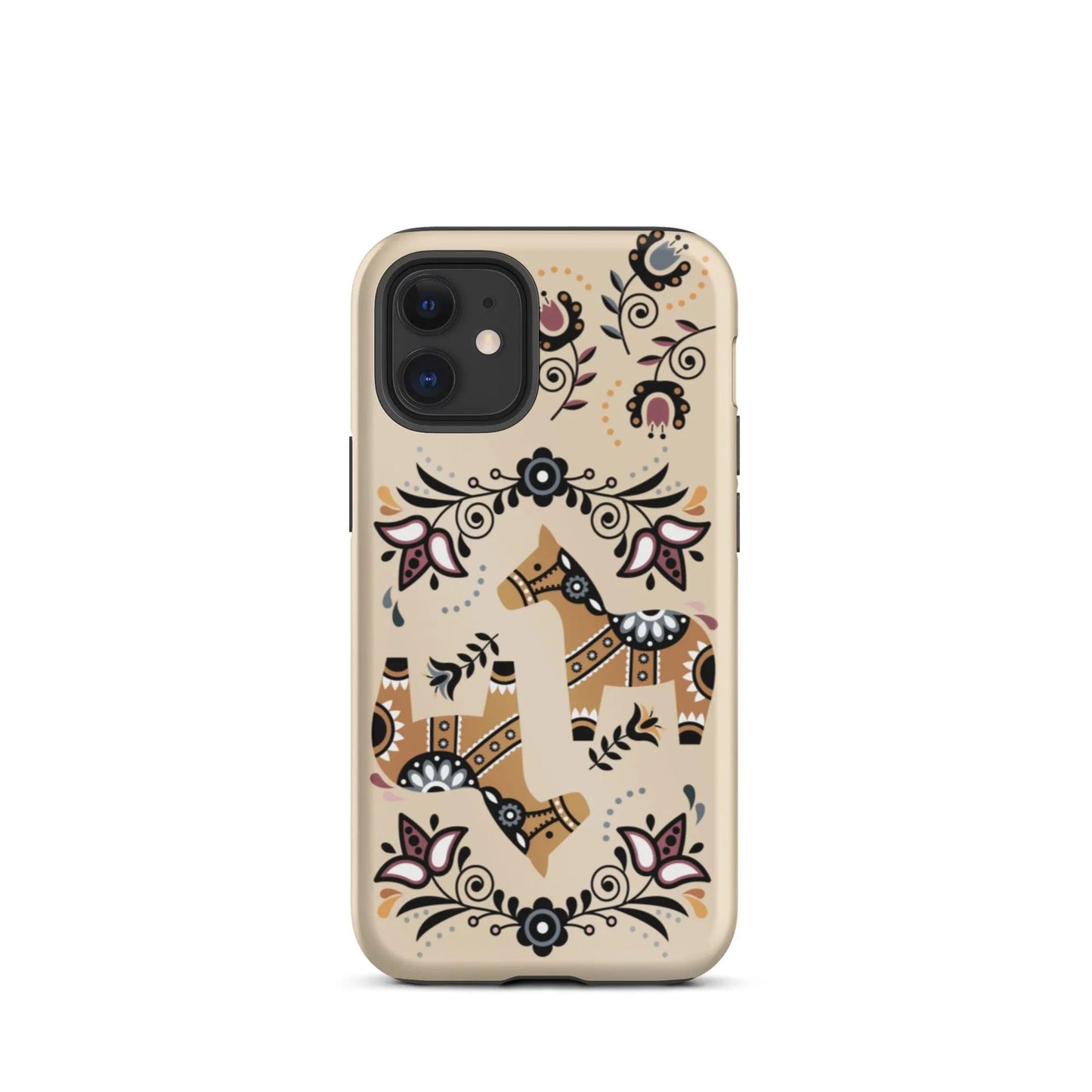 Swedish Dala Horse Tough MagSafe iPhone® Case - The Global Wanderer