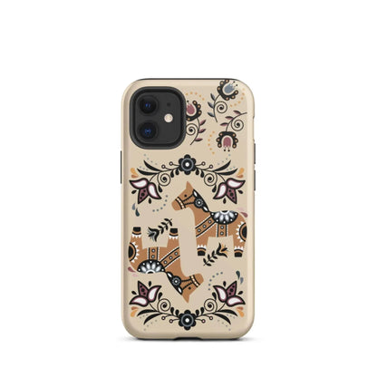 Swedish Dala Horse Tough MagSafe iPhone® Case - The Global Wanderer