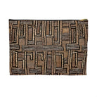 Terra Stripes Mud Cloth Flat Pouch - The Global Wanderer