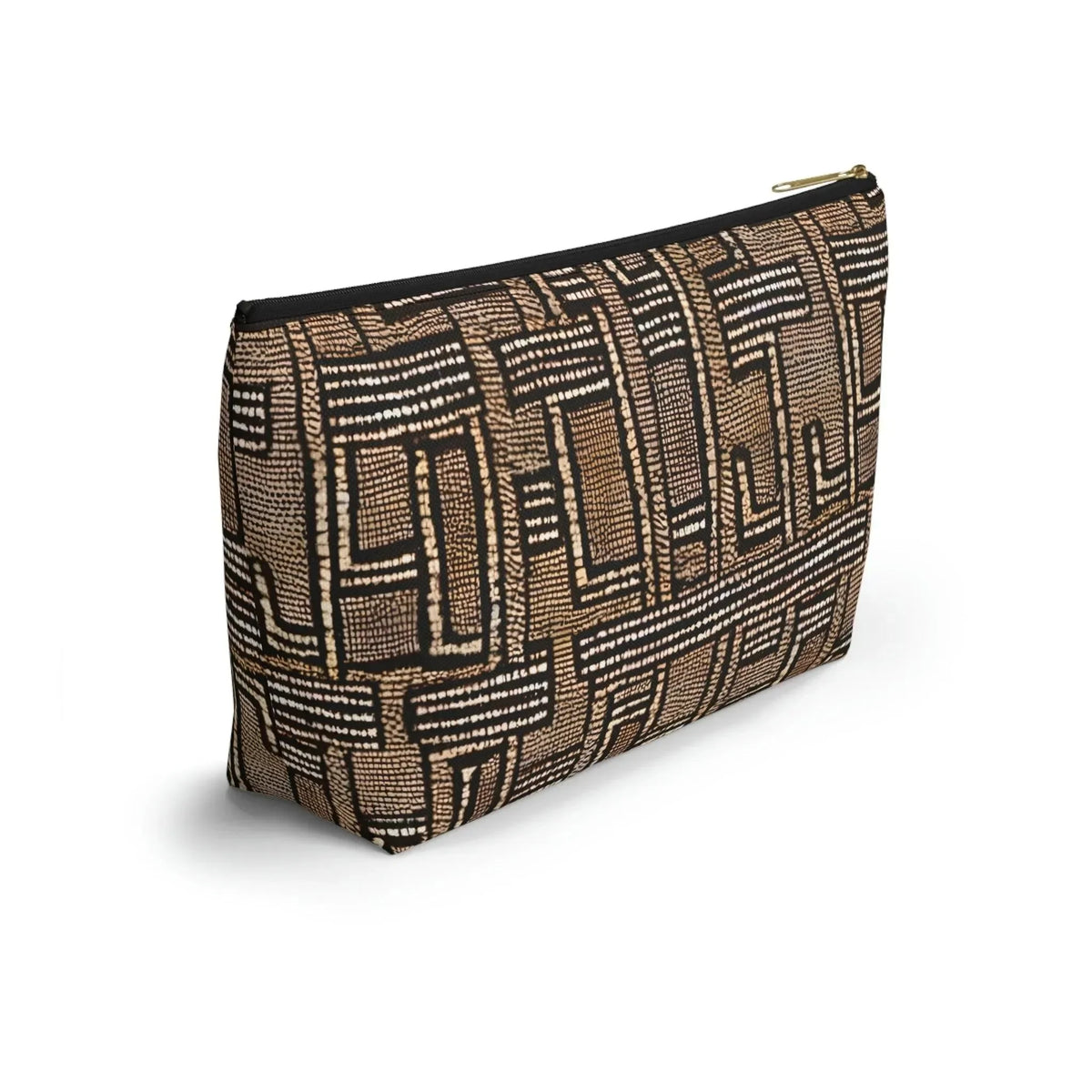 Terra Stripes Mud Cloth Pouch - The Global Wanderer