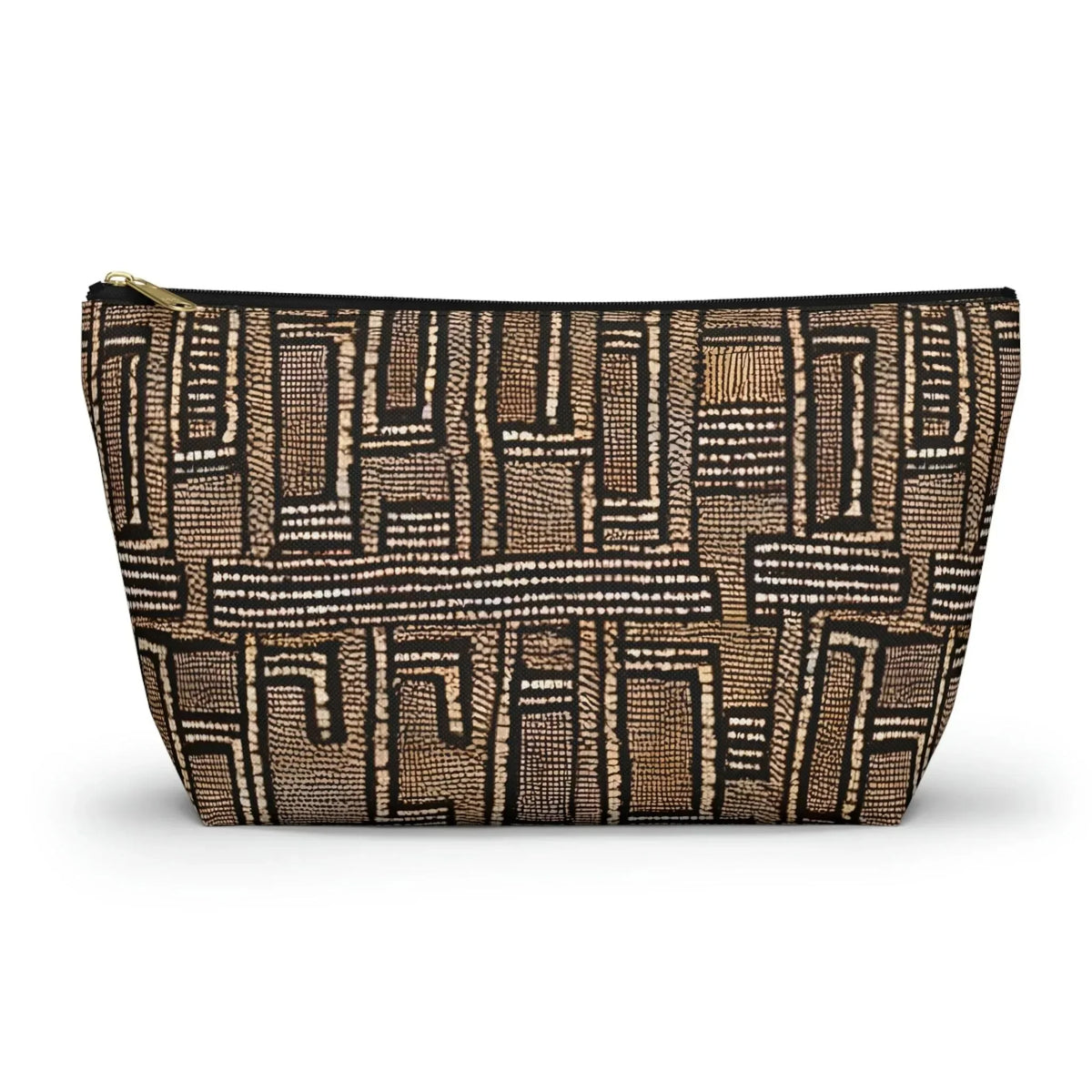 Terra Stripes Mud Cloth Pouch - The Global Wanderer