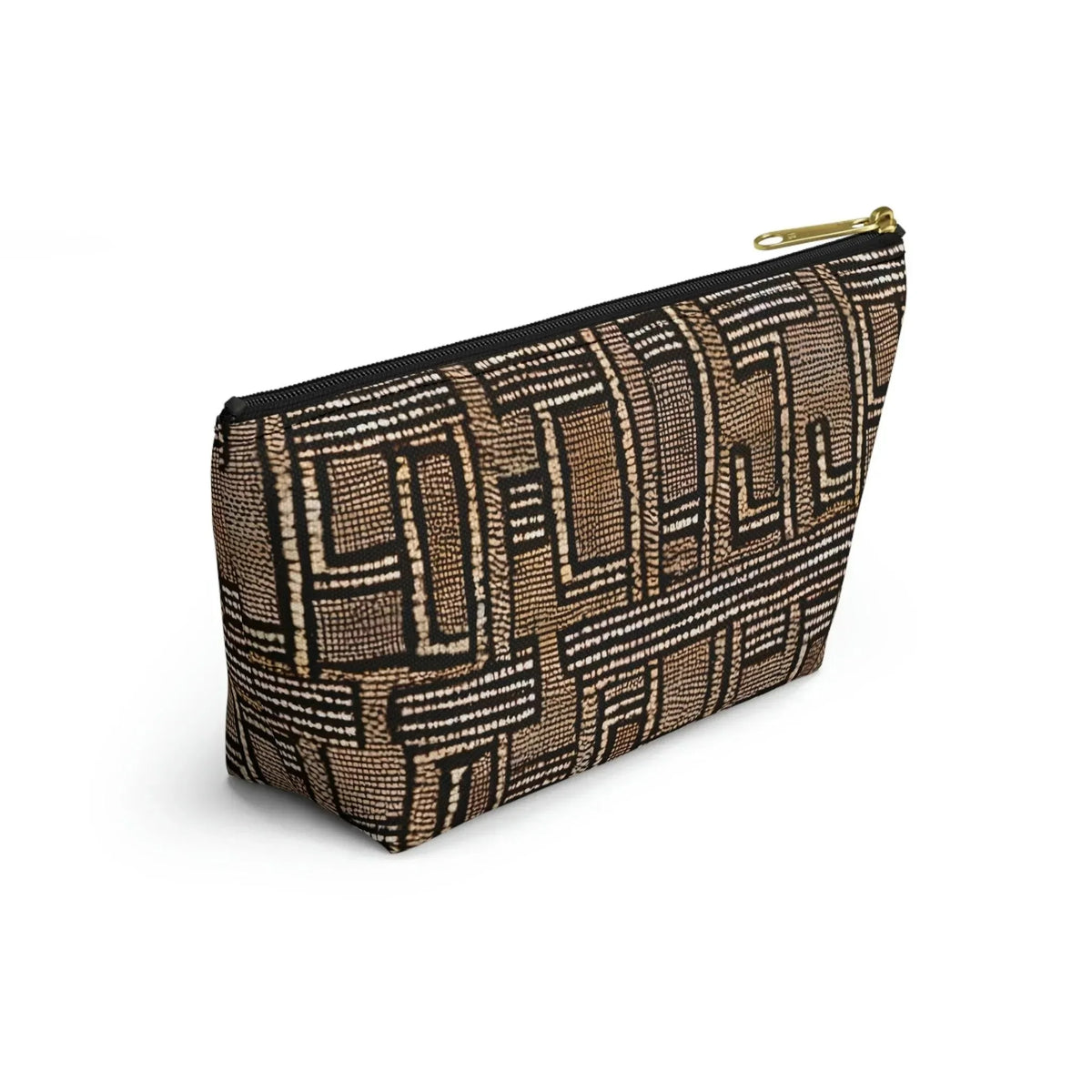 Terra Stripes Mud Cloth Pouch - The Global Wanderer