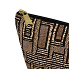 Terra Stripes Mud Cloth Pouch - The Global Wanderer