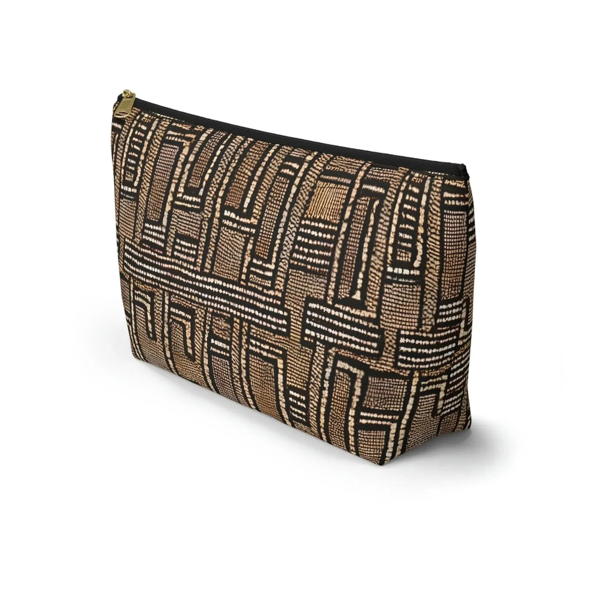 Terra Stripes Mud Cloth Pouch - The Global Wanderer