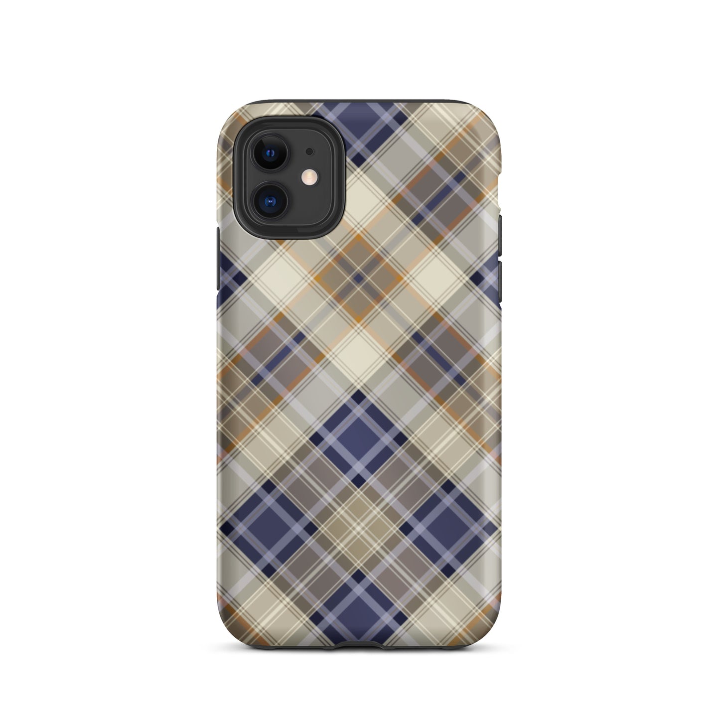 Scottish Plaid Print Tough iPhone 11 case