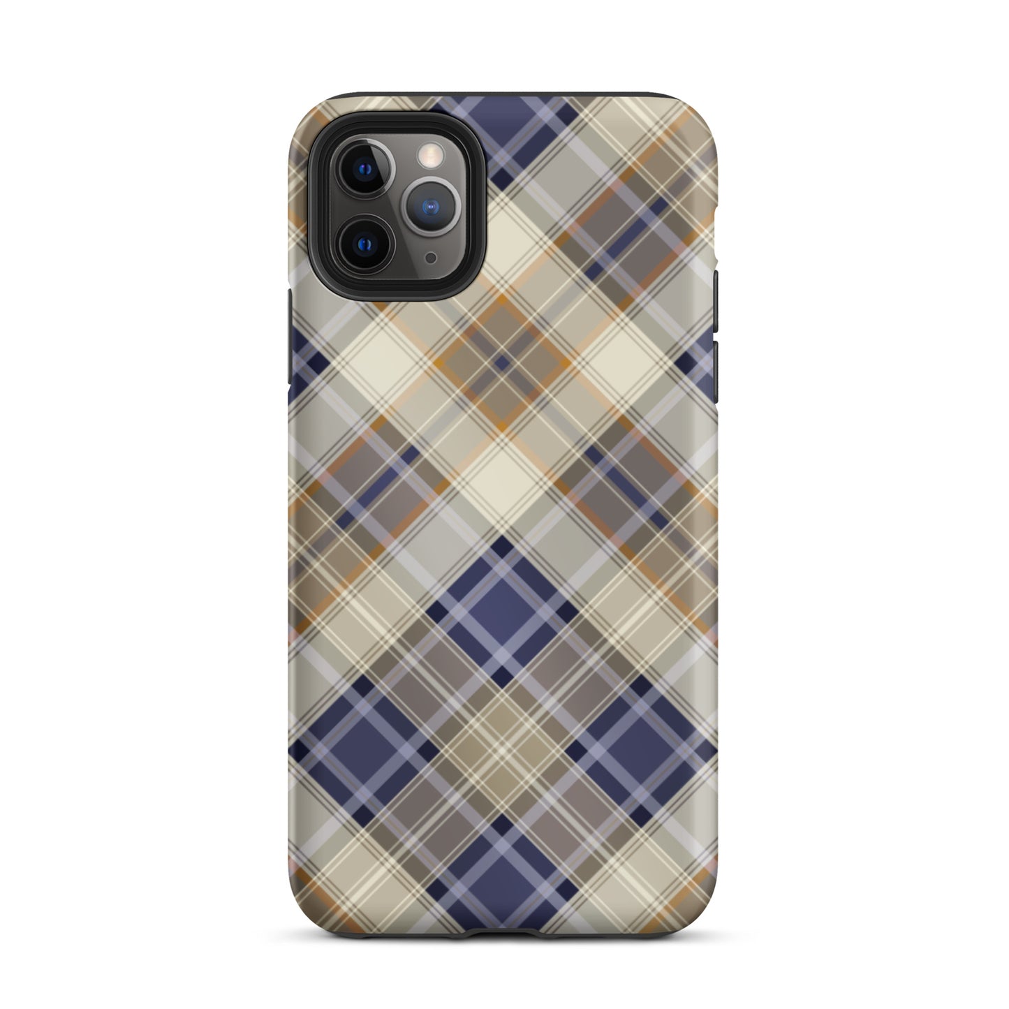 Scottish Plaid Print Tough iPhone 11 Pro Max case