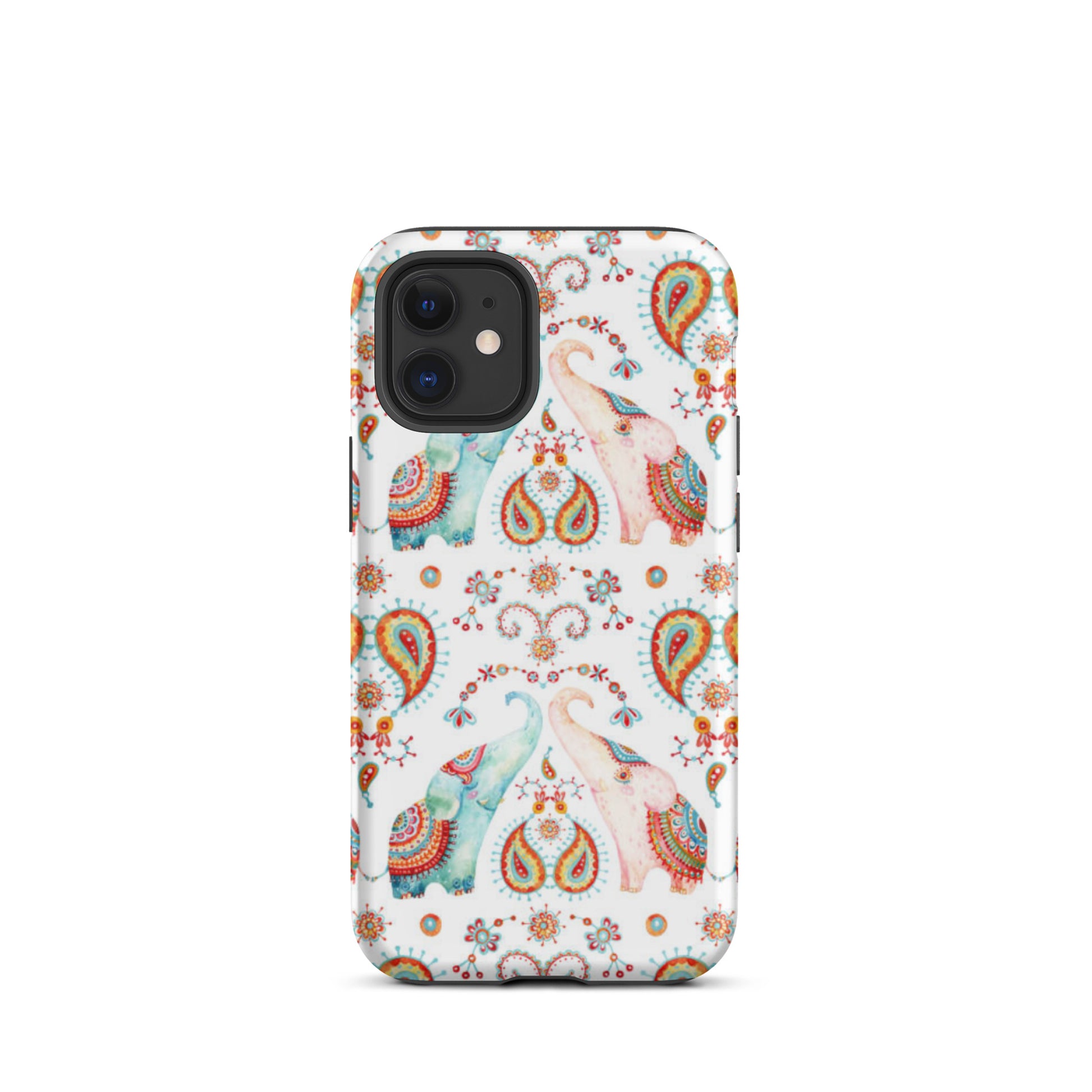 Indian Elephants Tough iPhone Case - The Global Wanderer