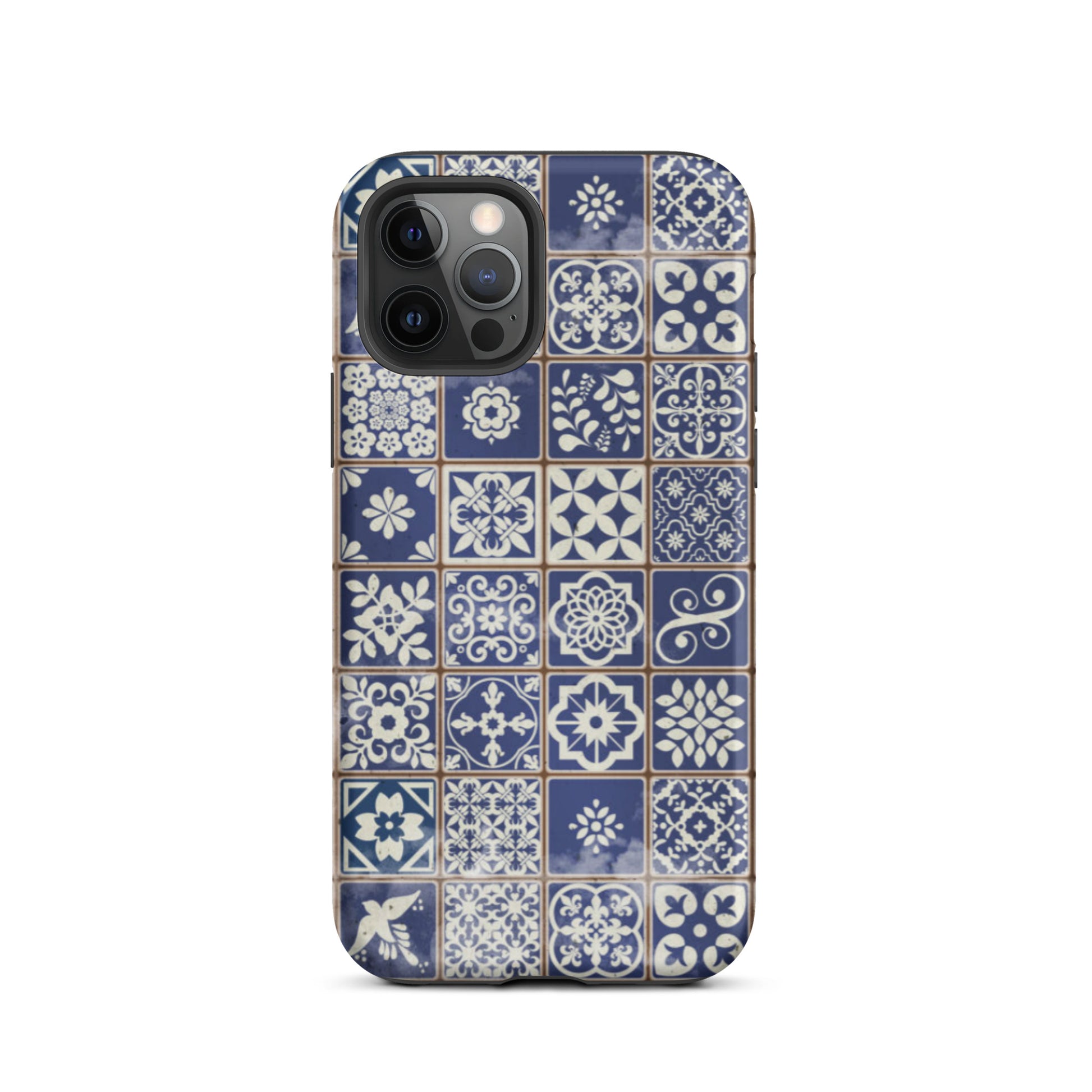 Portuguese Tile Tough iPhone 12 Pro case