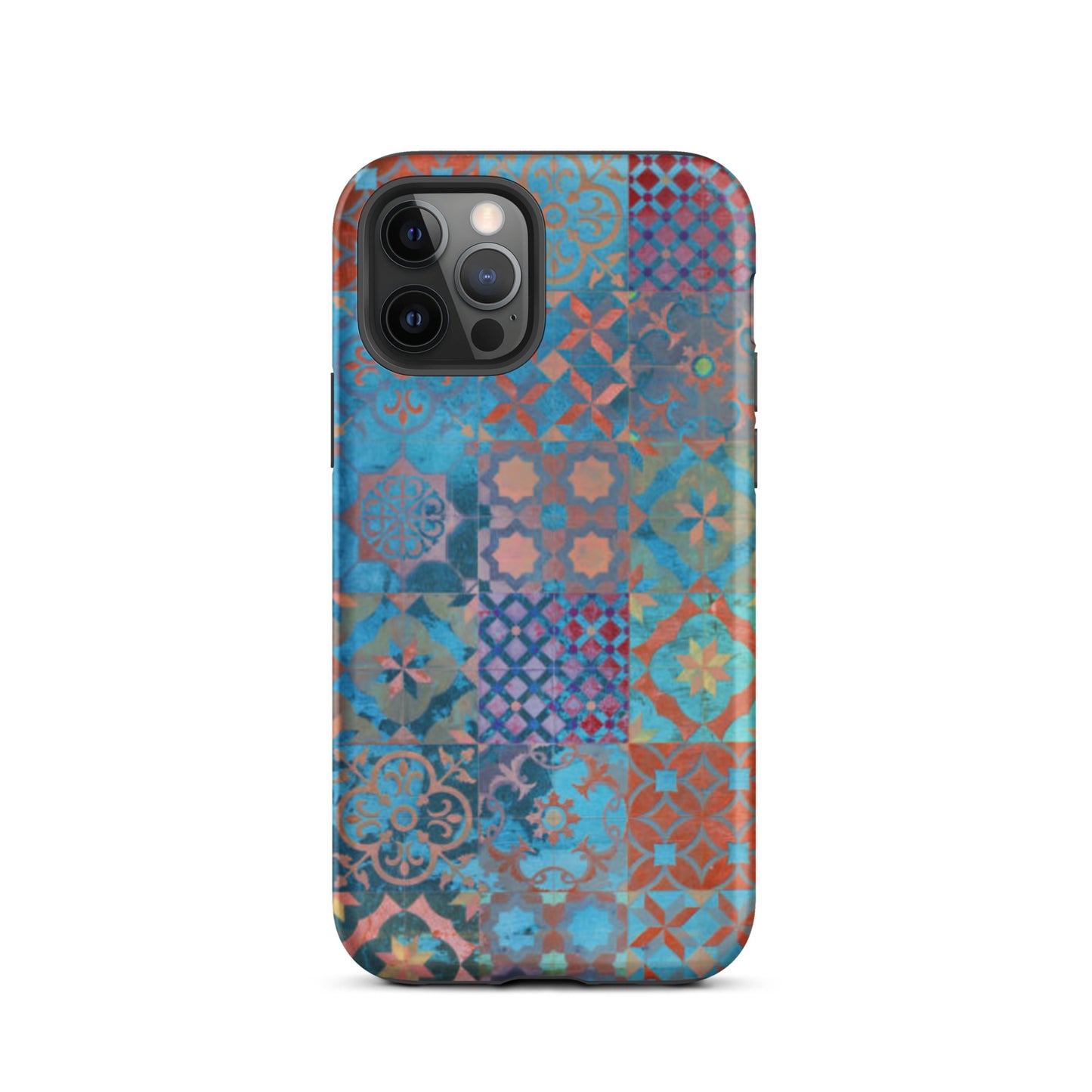 Moroccan Tile Tough iPhone 12 Pro  case