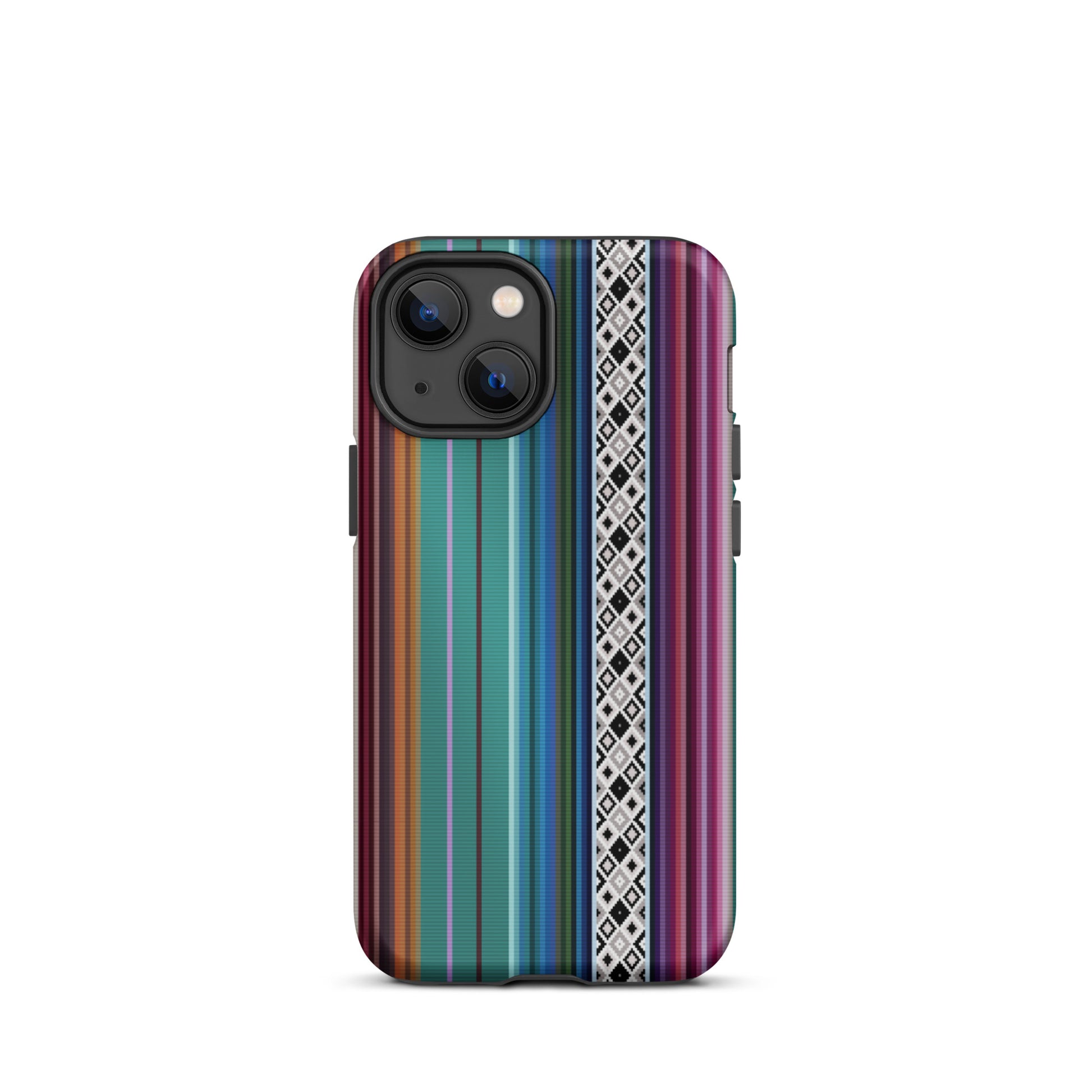 Mexican Aztec Tough iPhone 13 mini case