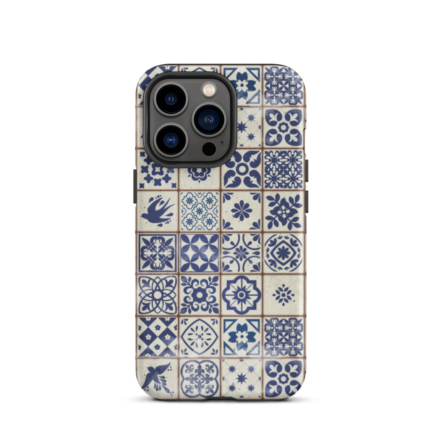 Portuguese Tile Tough iPhone 13 Pro case