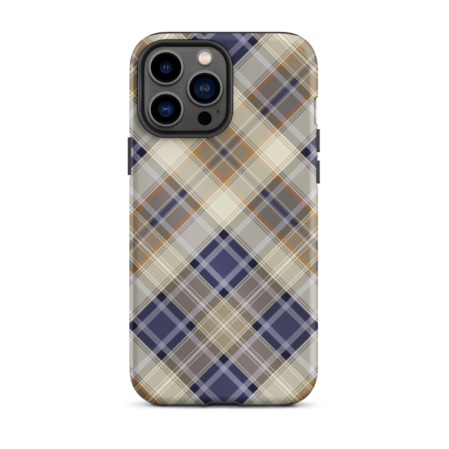 Scottish Plaid Print Tough iPhone 13 Pro Max case