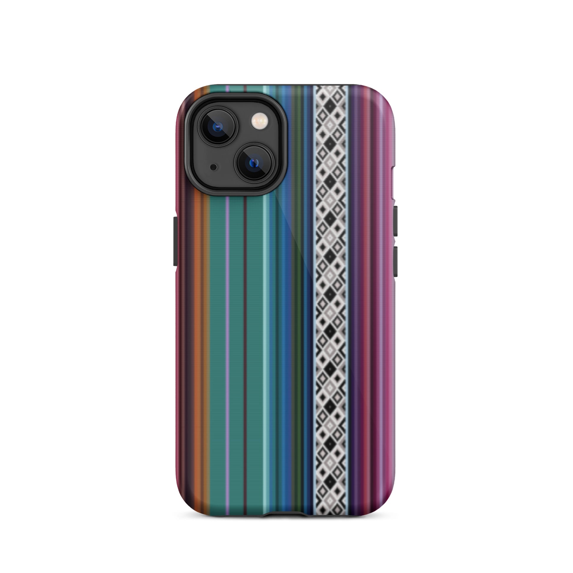 Mexican Aztec Tough iPhone 14 case