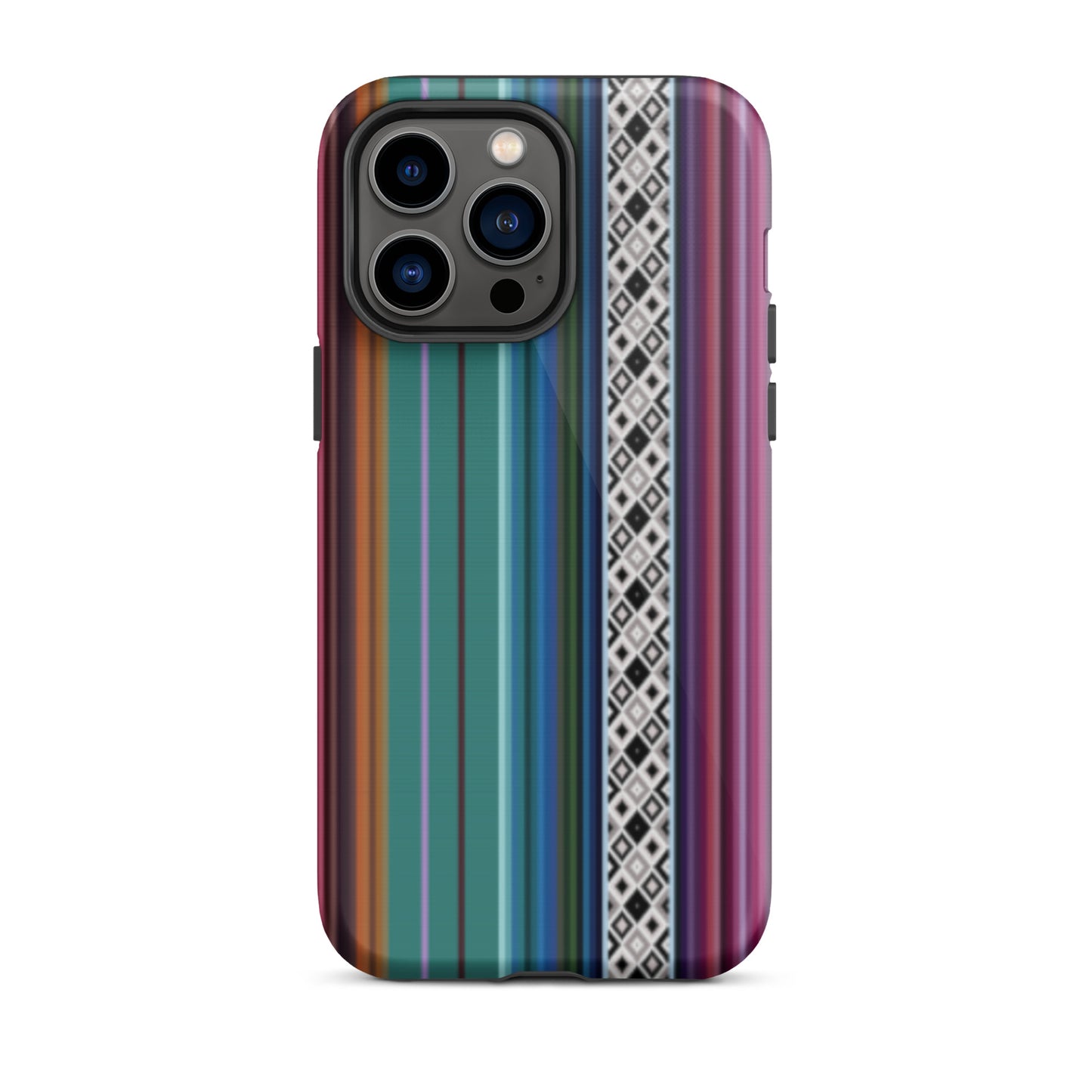 Mexican Aztec Tough iPhone 14 Pro Max case