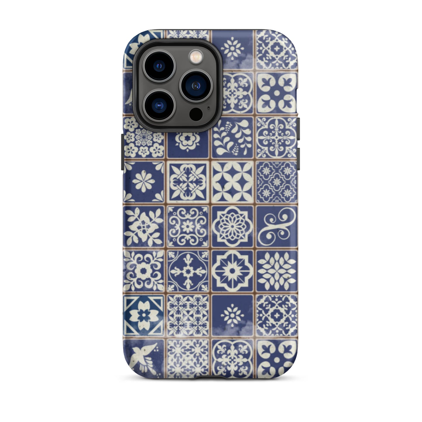 Portuguese Tile Tough iPhone 14 Pro Max case