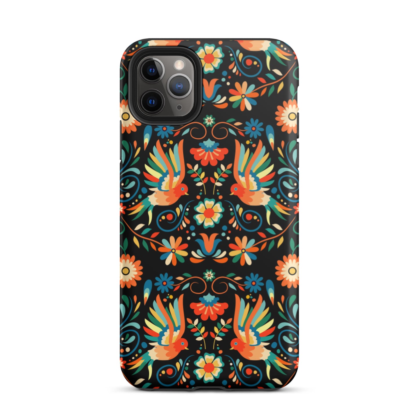 Mexican Otomi Print Tough iPhone Case - The Global Wanderer