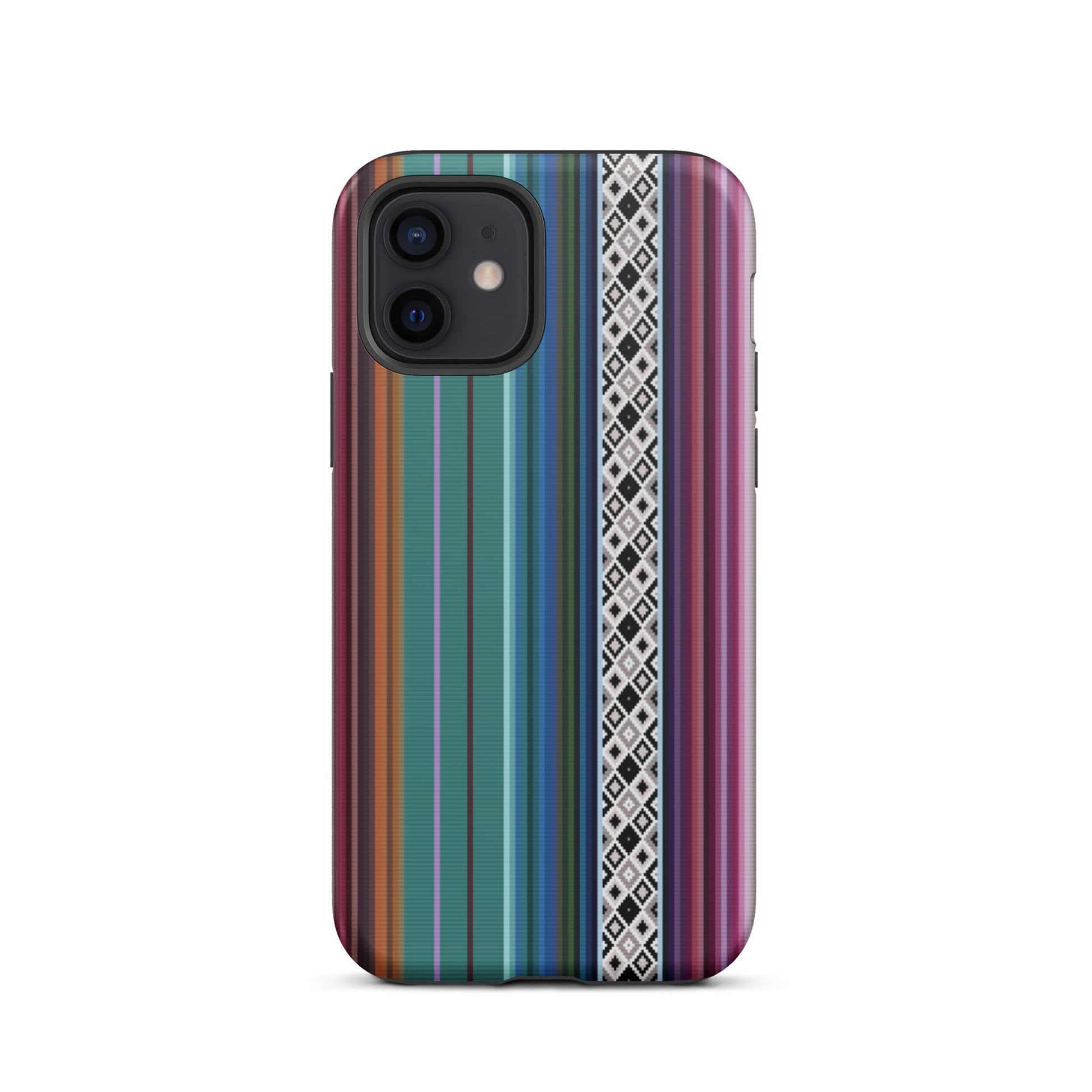 Mexican Aztec Tough iPhone 12 case