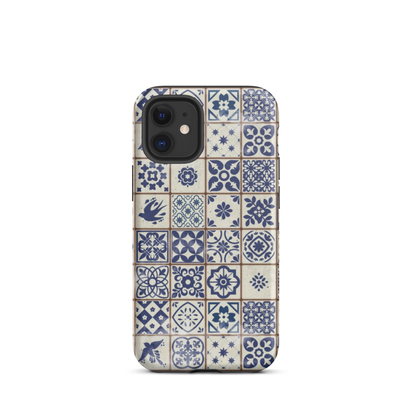 Portuguese Tile Tough iPhone 12 mini case