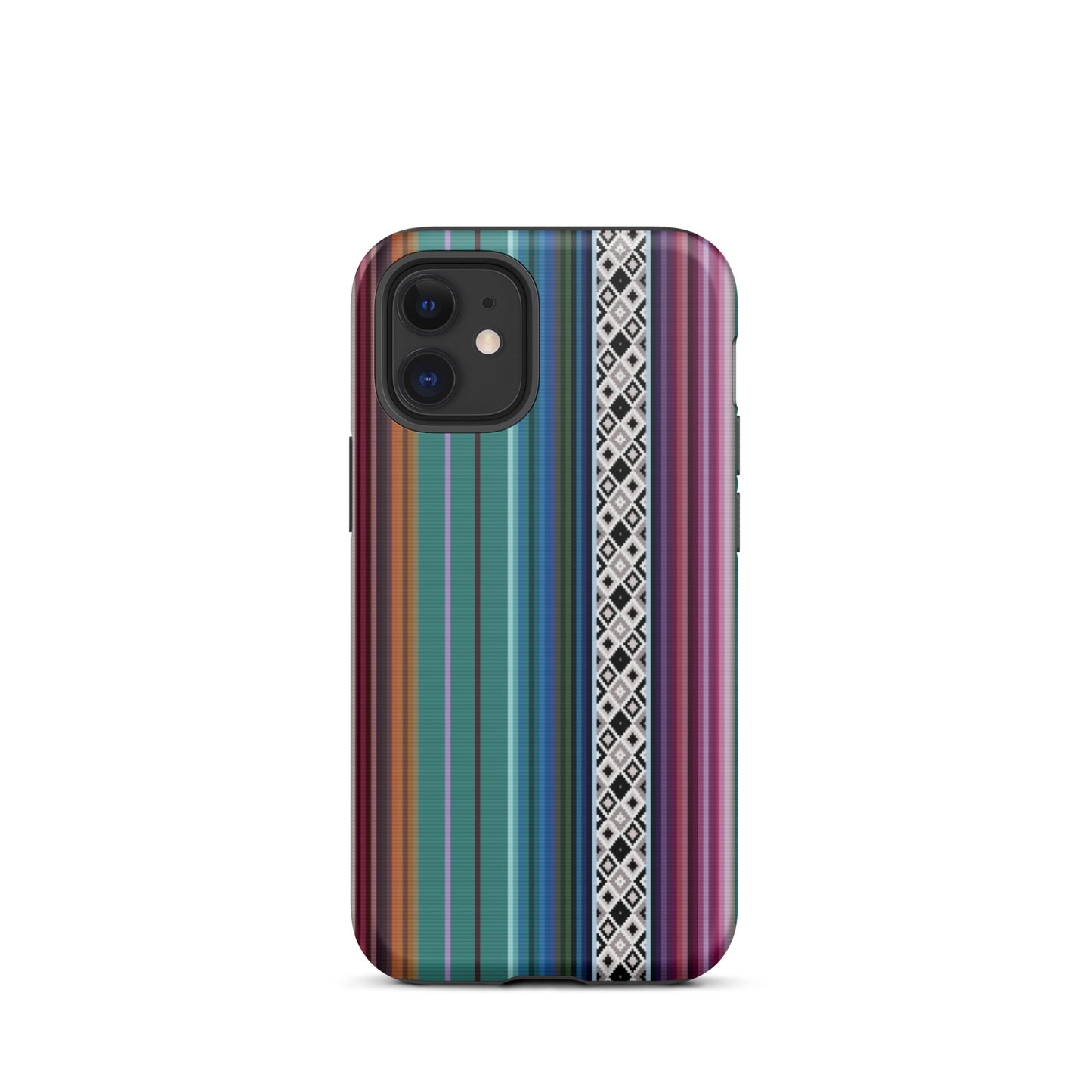 Mexican Aztec Tough iPhone 12 mini case