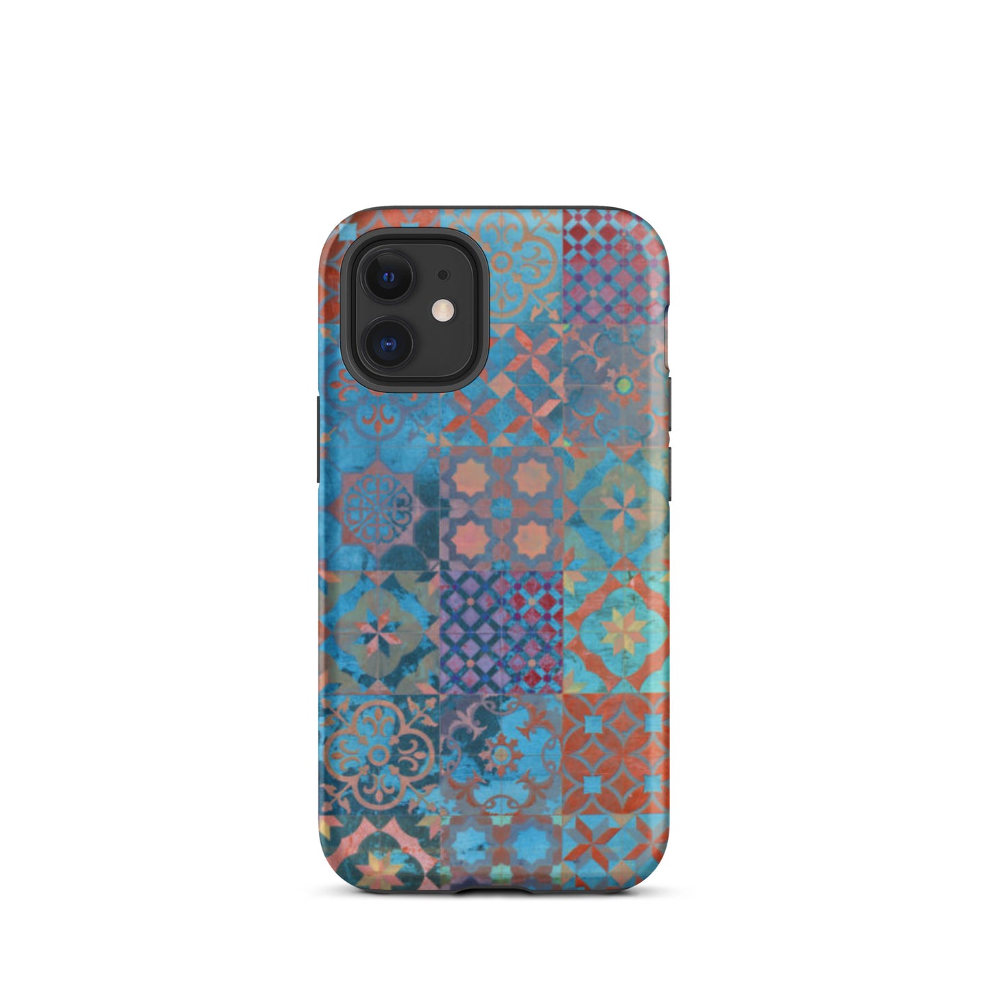 Moroccan Tile Tough iPhone 12 mini case