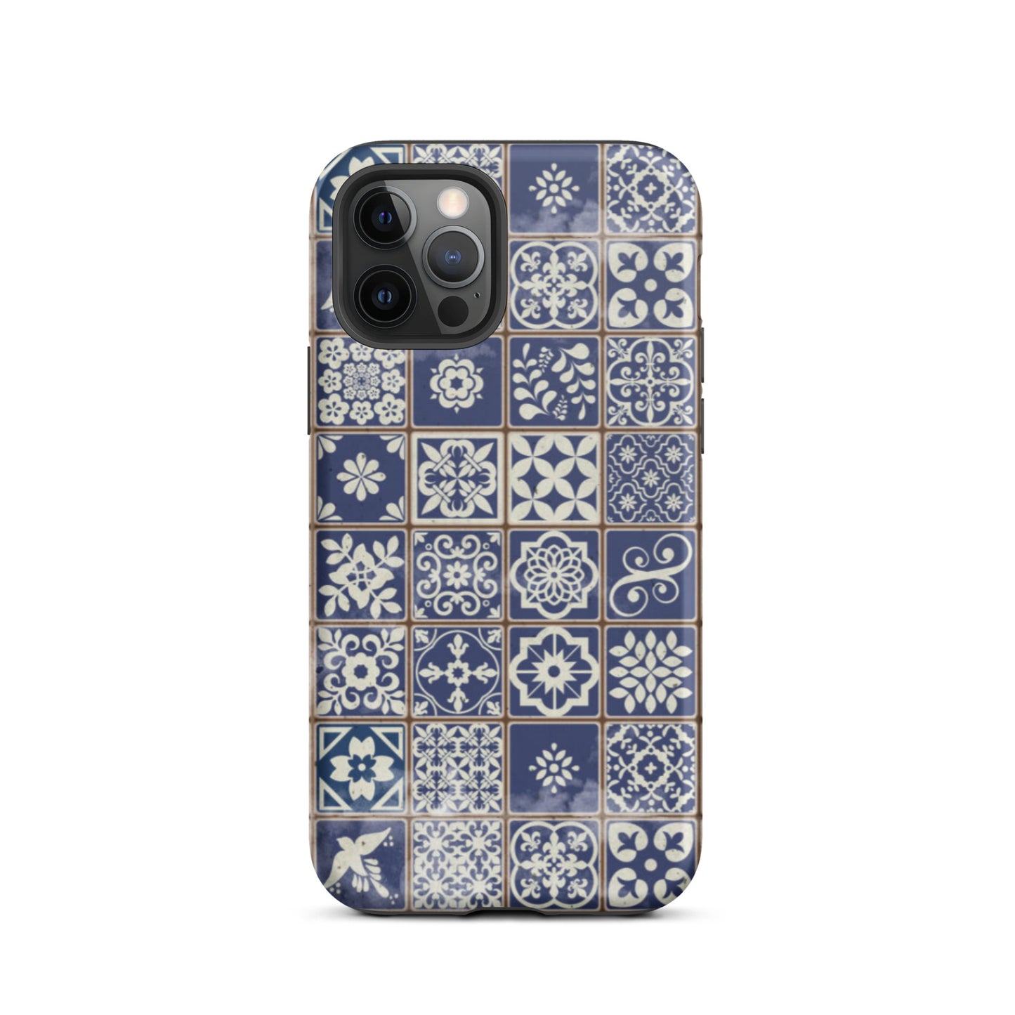 Portuguese Tile Tough iPhone 12 Pro case