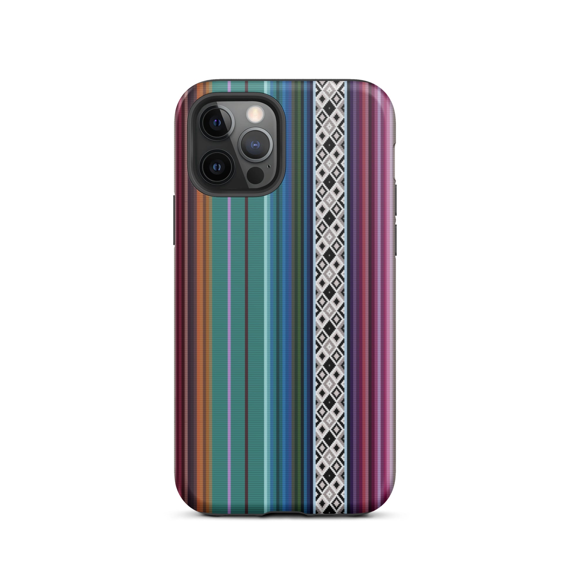 Mexican Aztec Tough iPhone 12 Pro case