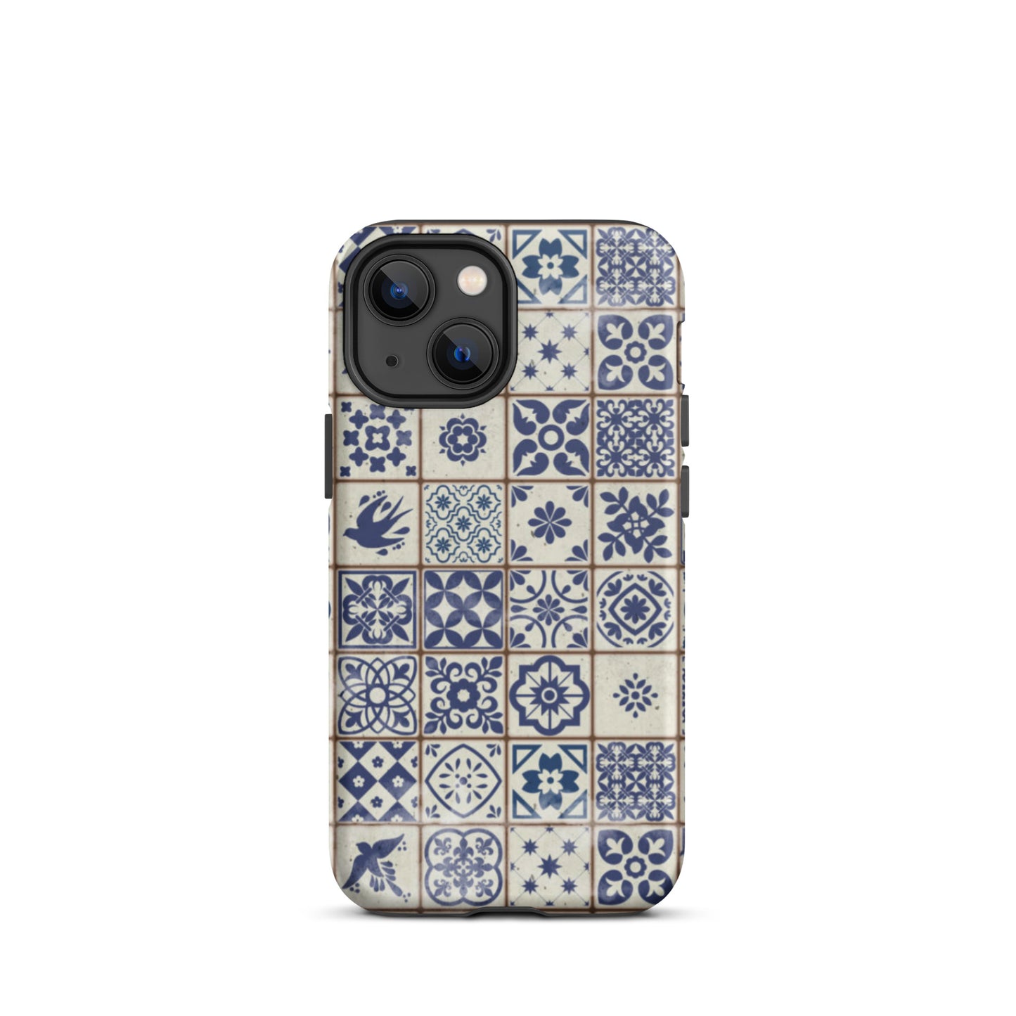 Portuguese Tile Tough iPhone 13 mini case