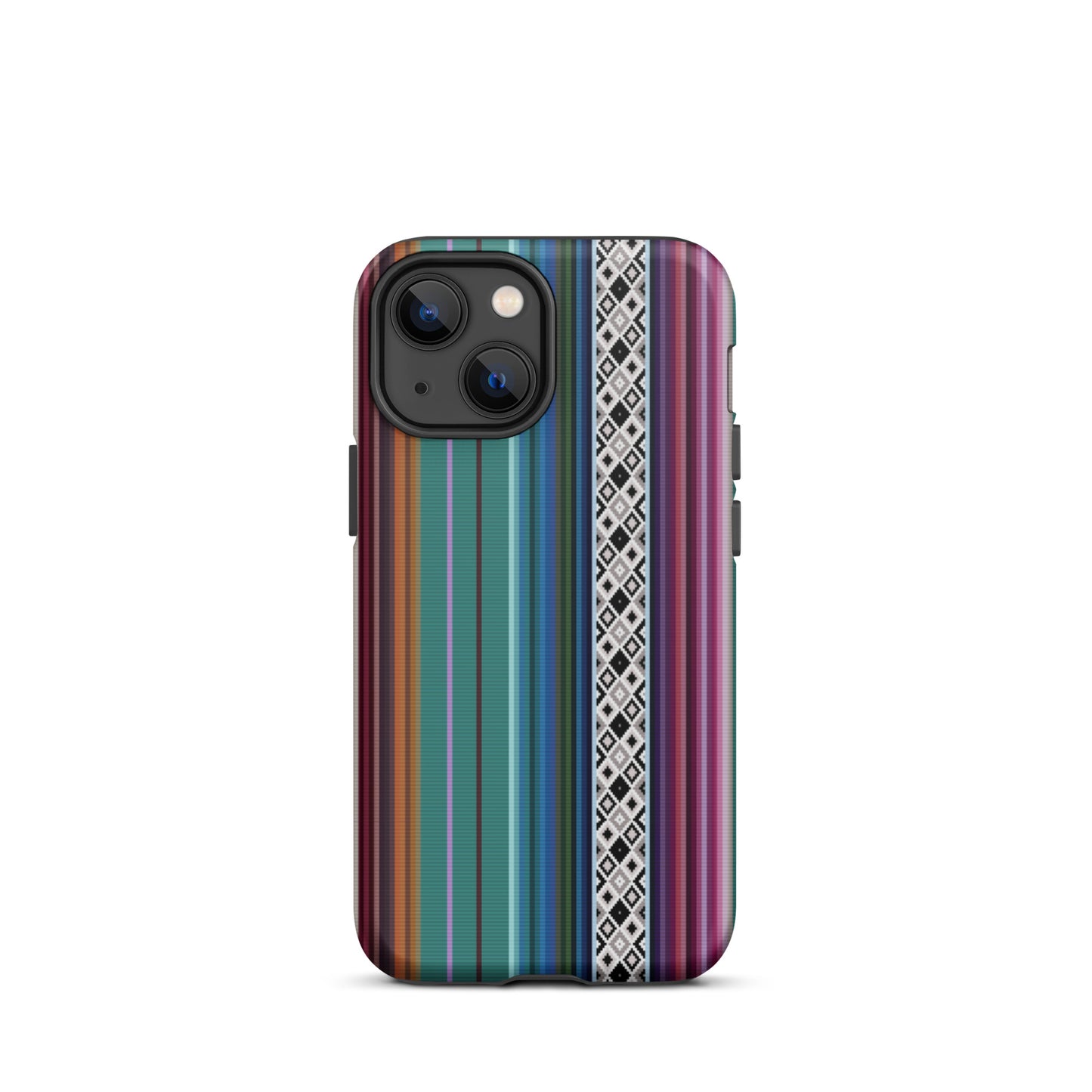 Mexican Aztec Tough iPhone 13 mini case