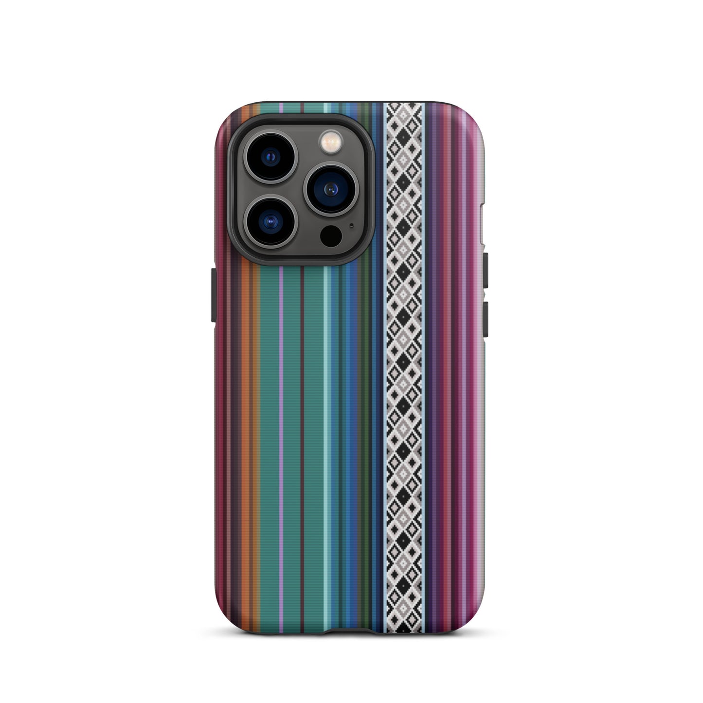 Mexican Aztec Tough iPhone 13 Pro case