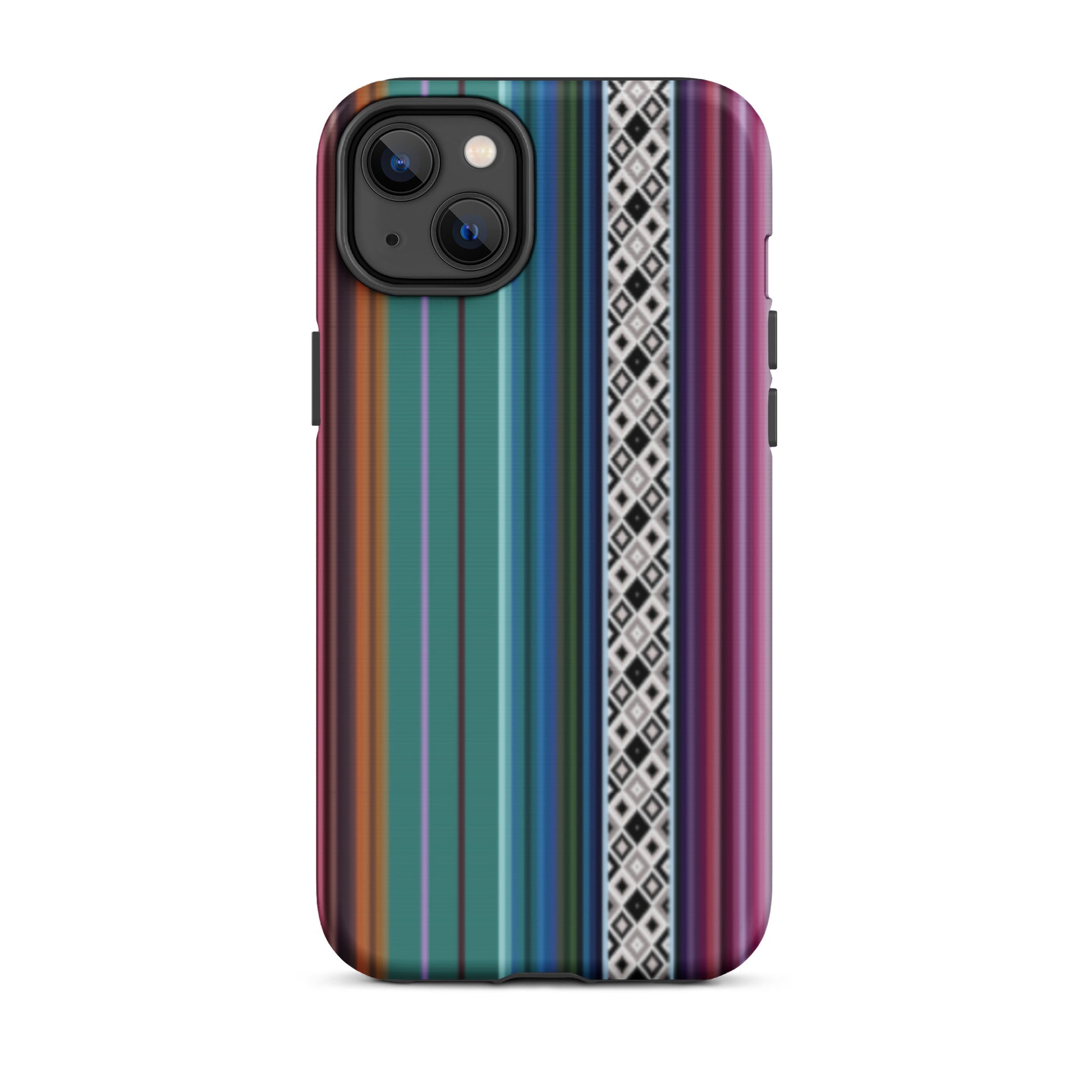 Mexican Aztec Tough iPhone 14 Plus case
