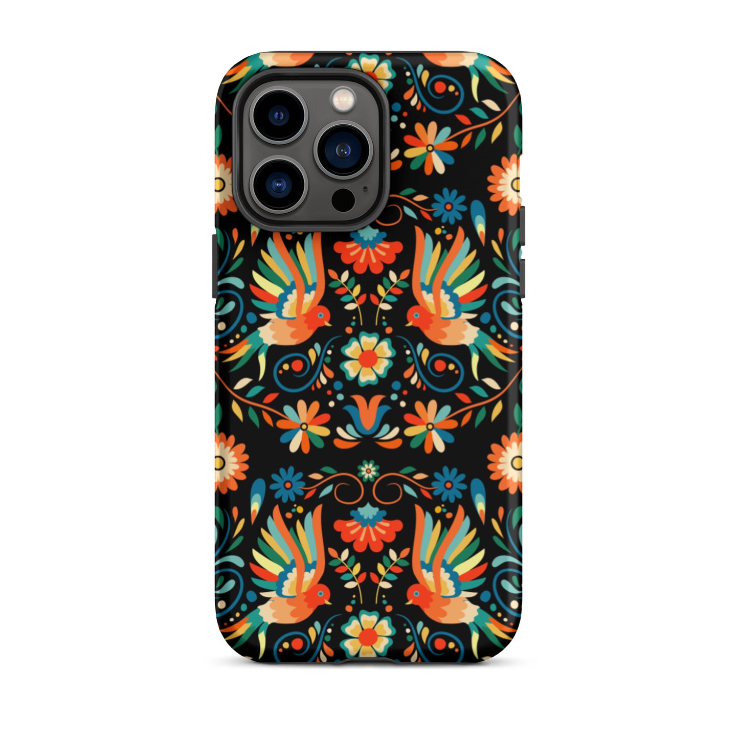 Mexican Otomi Print Tough iPhone 14 Pro Max case