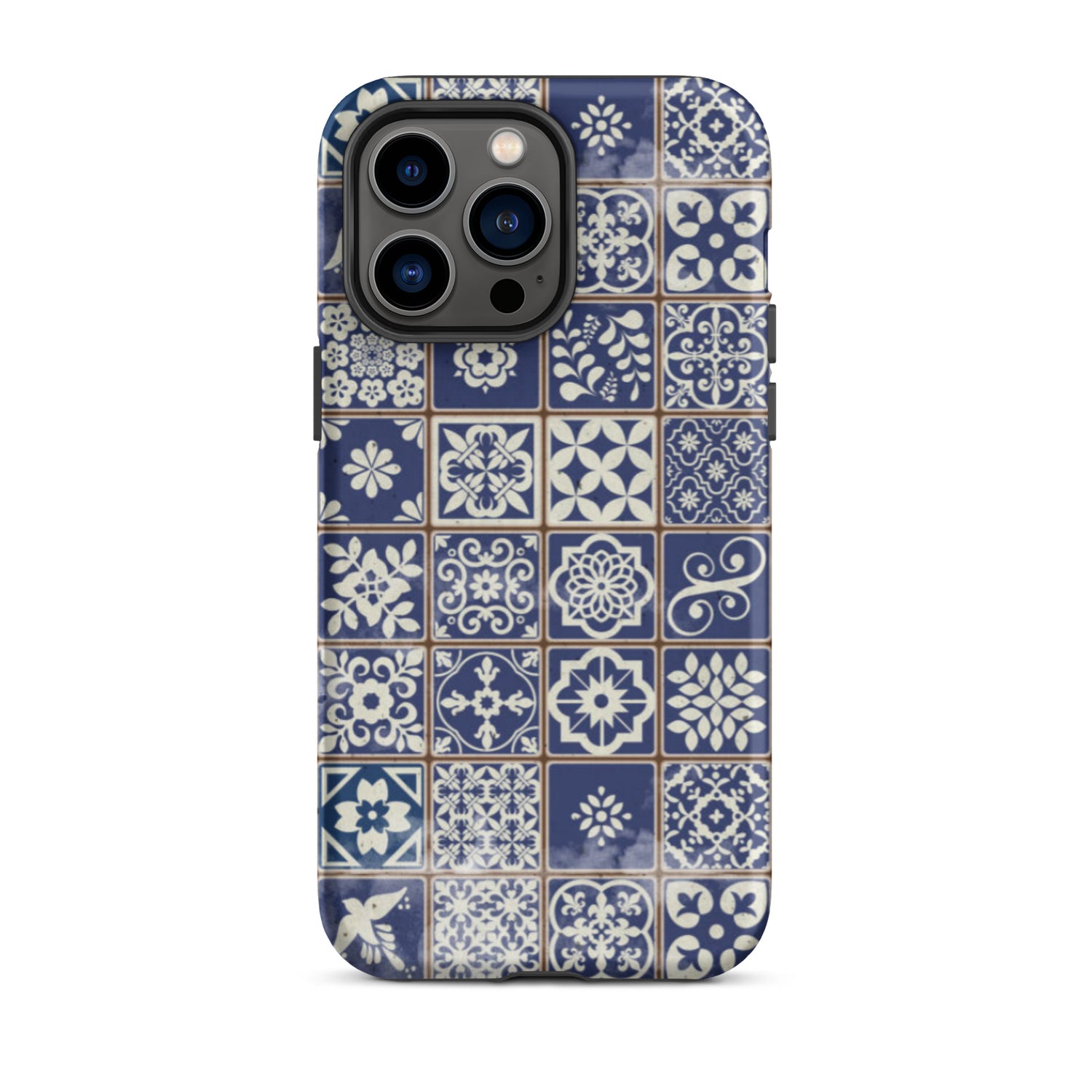 Portuguese Tile Tough iPhone 14 Pro Max case