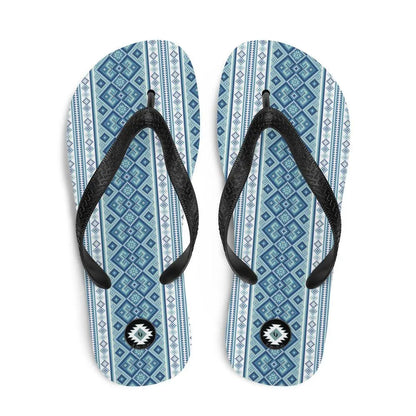 Ukrainian Vyshyvanka Flip Flops - The Global Wanderer