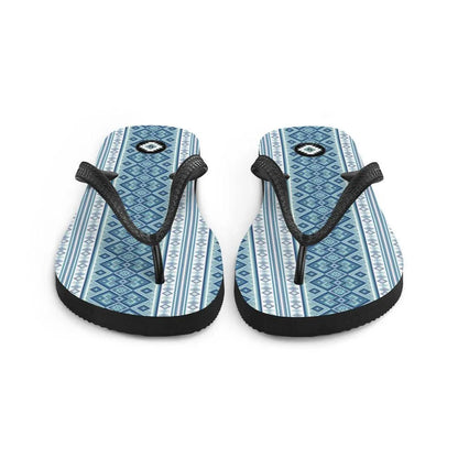 Ukrainian Vyshyvanka Flip Flops - The Global Wanderer