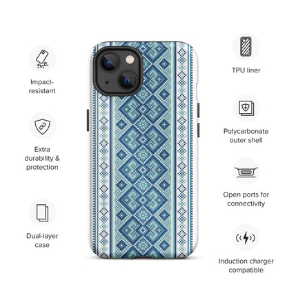 Ukrainian Vyshyvanka Tough MagSafe iPhone® Case - The Global Wanderer