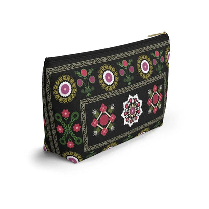 Uzbek Suzani Rug Print Pouch - The Global Wanderer