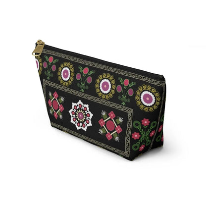 Uzbek Suzani Rug Print Pouch - The Global Wanderer