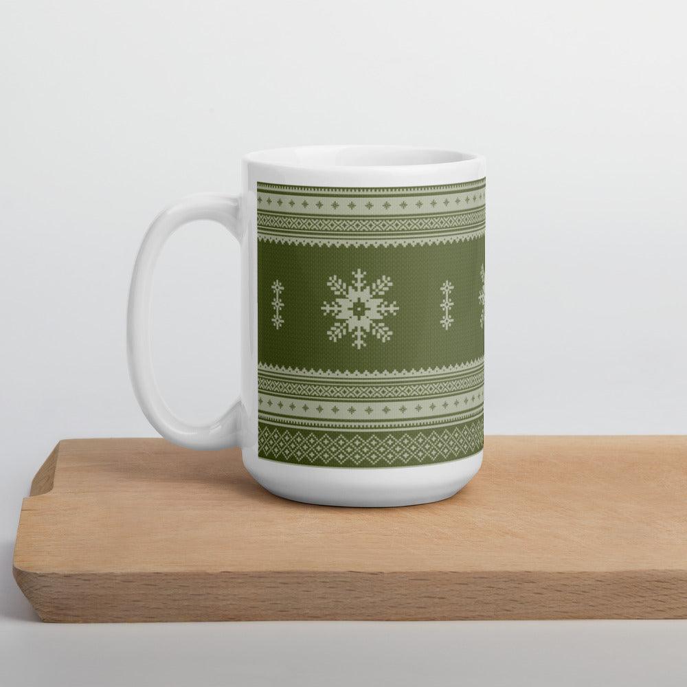 Scandinavian Christmas Mug - The Global Wanderer