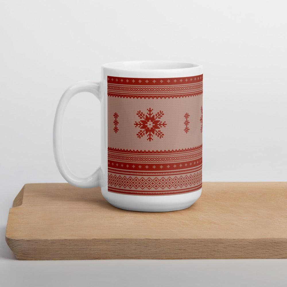 Scandinavian Christmas Mug - The Global Wanderer