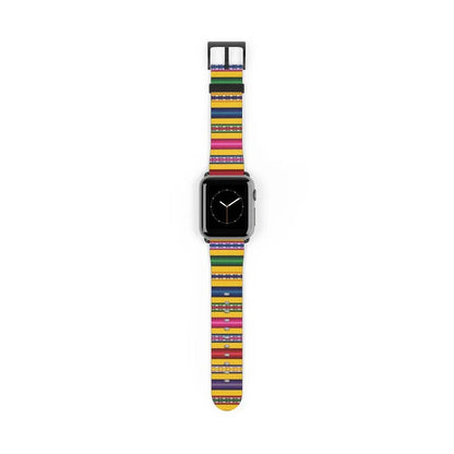 Yellow Peruvian Watch Band - The Global Wanderer